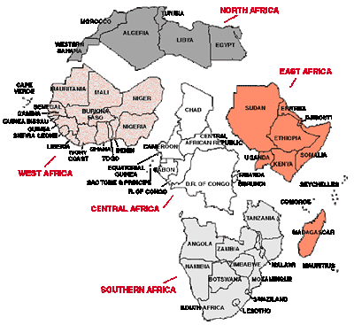 Africa regions