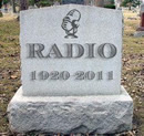 radio tombstone