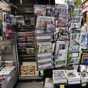 Paris newsstand