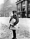 1930's newspaperboy